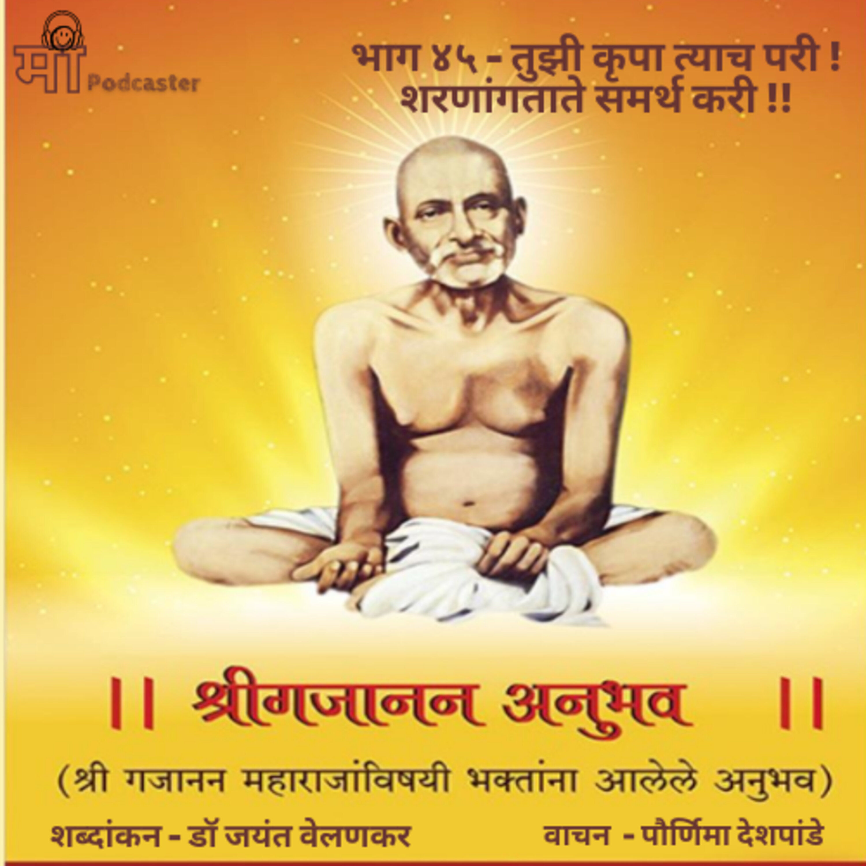 भाग ४५ - तुझी कृपा त्याच परी ! शरणांगताते समर्थ करी !! episode artwork