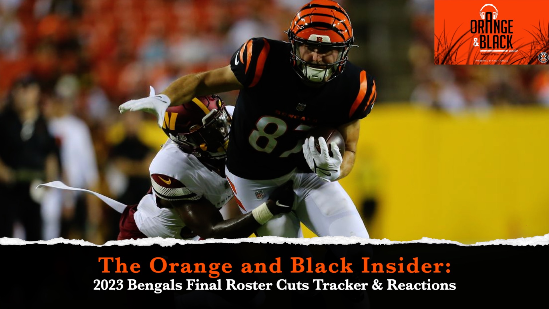 The Orange and Black Insider Bengals Podcast: 2023 Final Roster Cuts Tracker and Reactions episode artwork