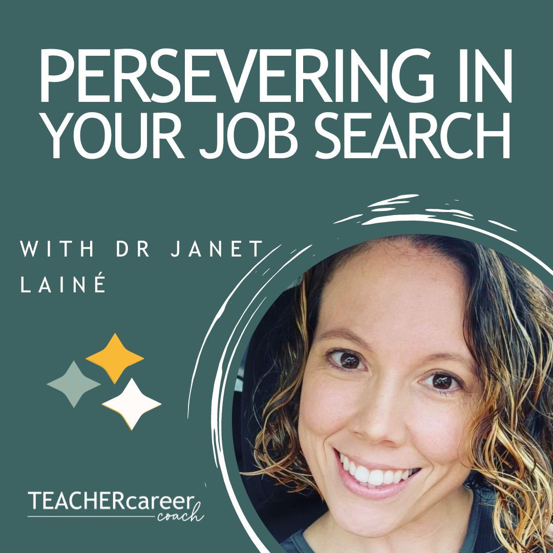 95 - Dr. Janet Lainé: Persevering In Your Job Search episode artwork