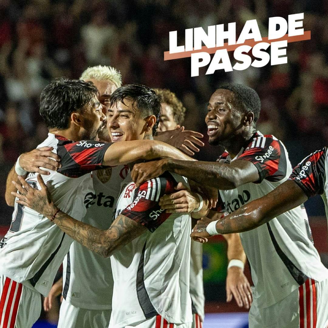 Rossi salva, Flamengo bate o Vitória e vence a primeira no Brasileiro - Linha de Passe Rossi salva, Flamengo bate o Vitória e vence a primeira no Brasileiro - Linha de Passe