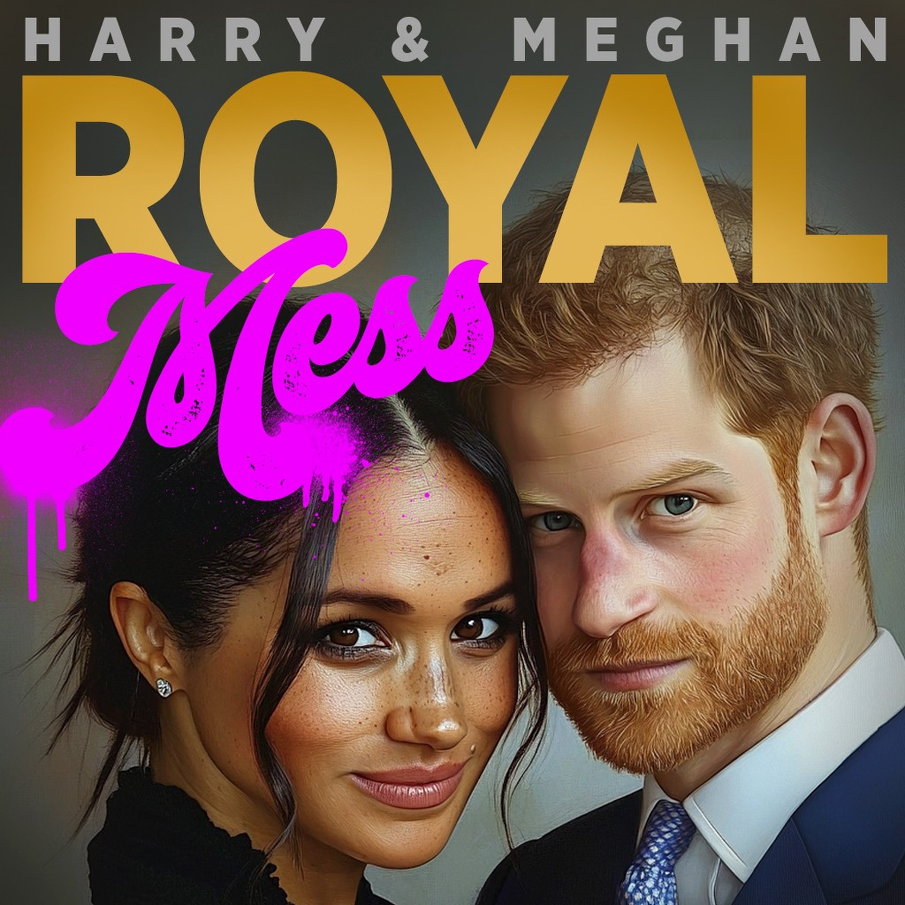 Harry & Meghan Royal Mess podcast artwork