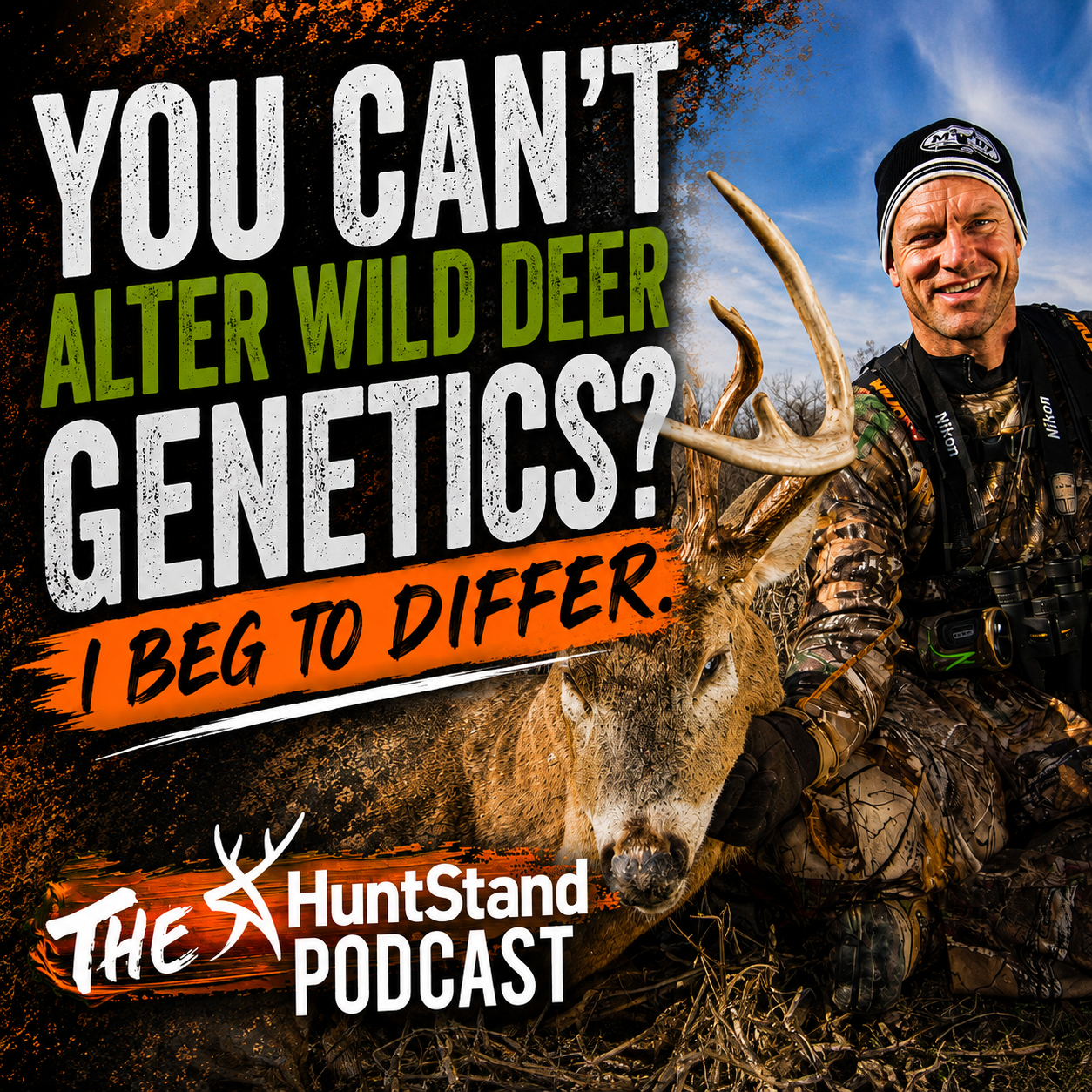 #264 - You Can’t Alter Wild Deer Genetics? I Beg to Differ | DEER DIRT with Bill Winke episode artwork