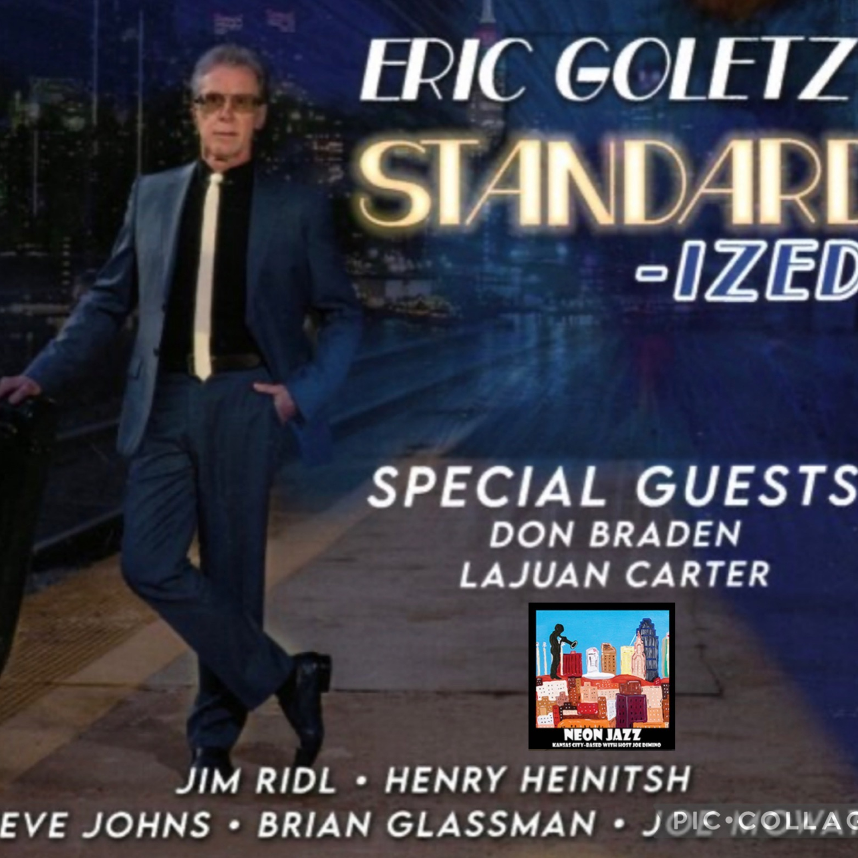 NYC-based Jazz Trombonist Eric Goletz on the 2023 CD Standard-Ized! episode artwork