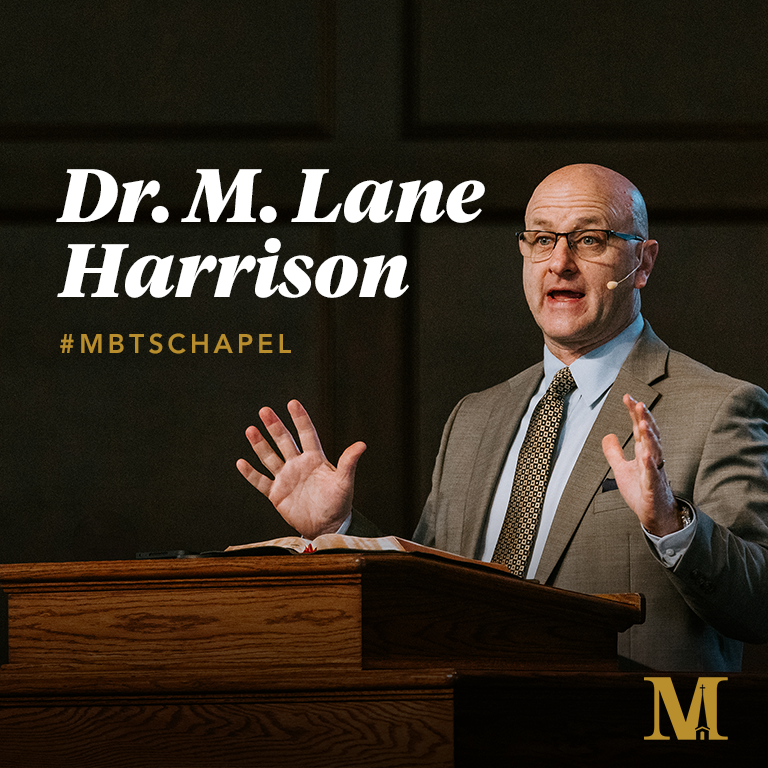 Chapel with Dr. M. Lane Harrison - February 4, 2025