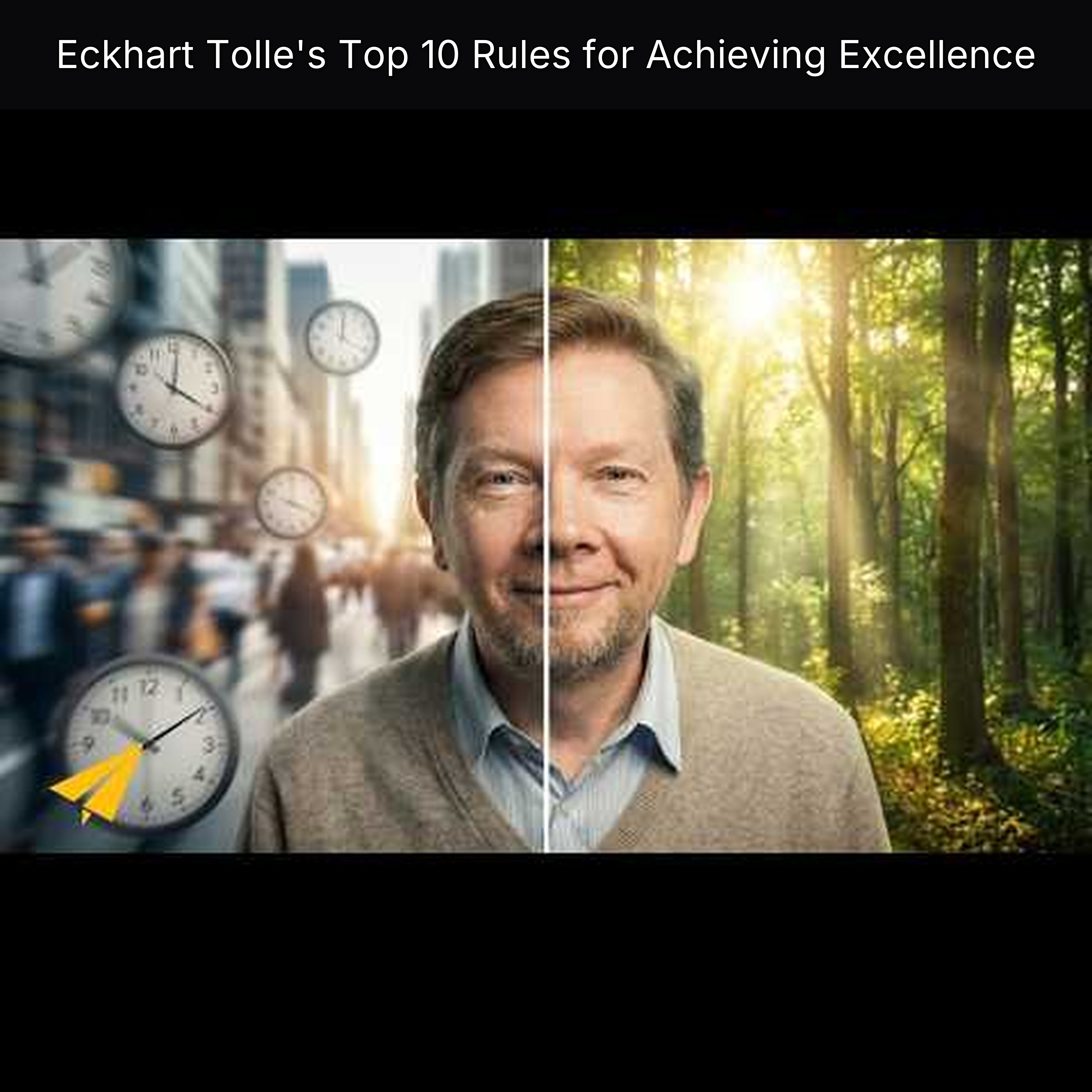 Eckhart Tolle's Top 10 Rules for Achieving Excellence episode artwork