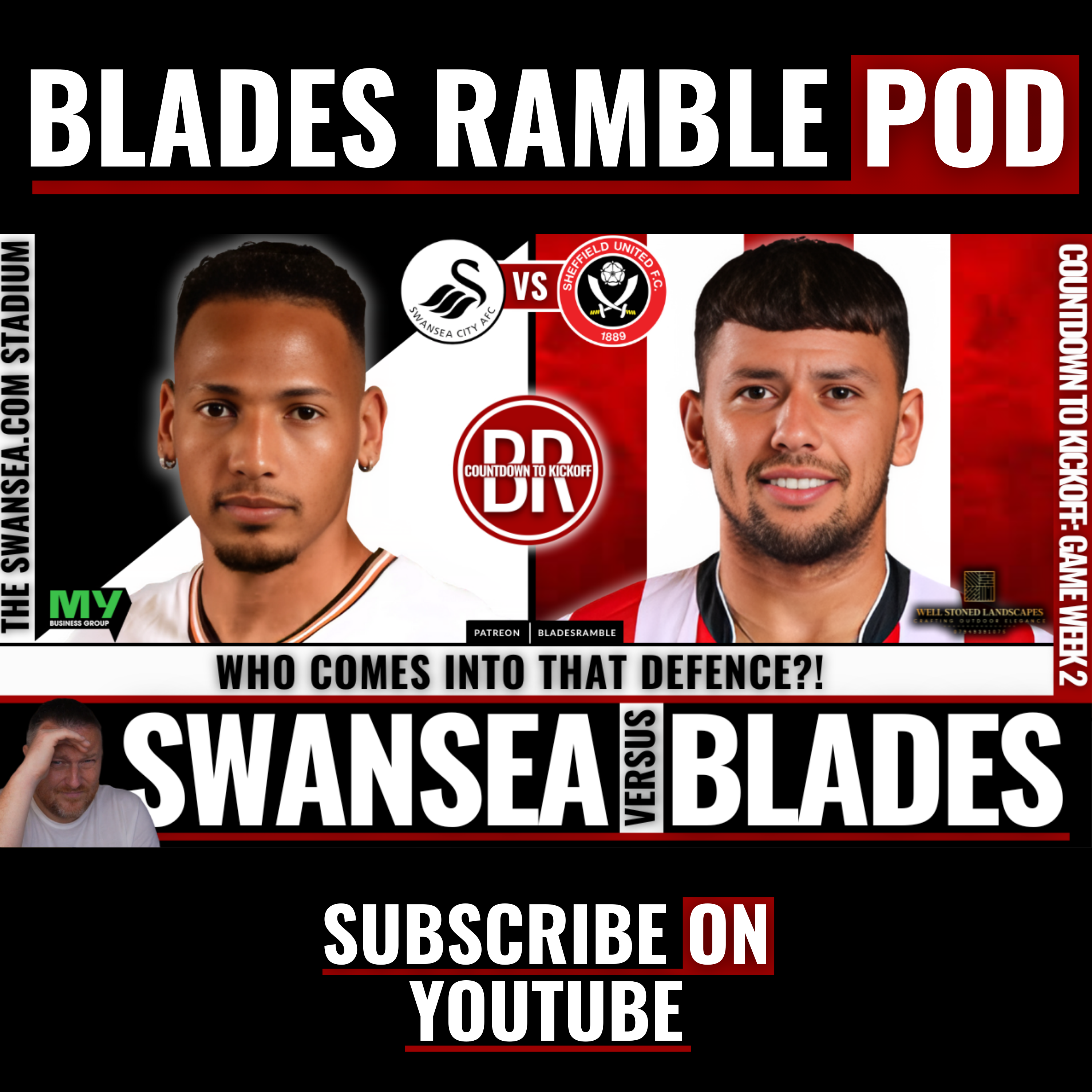 ⏳⚔️ COUNTDOWN TO KICKOFF | SWANSEA v SHEFFIELD UNITED ⚔️⏳