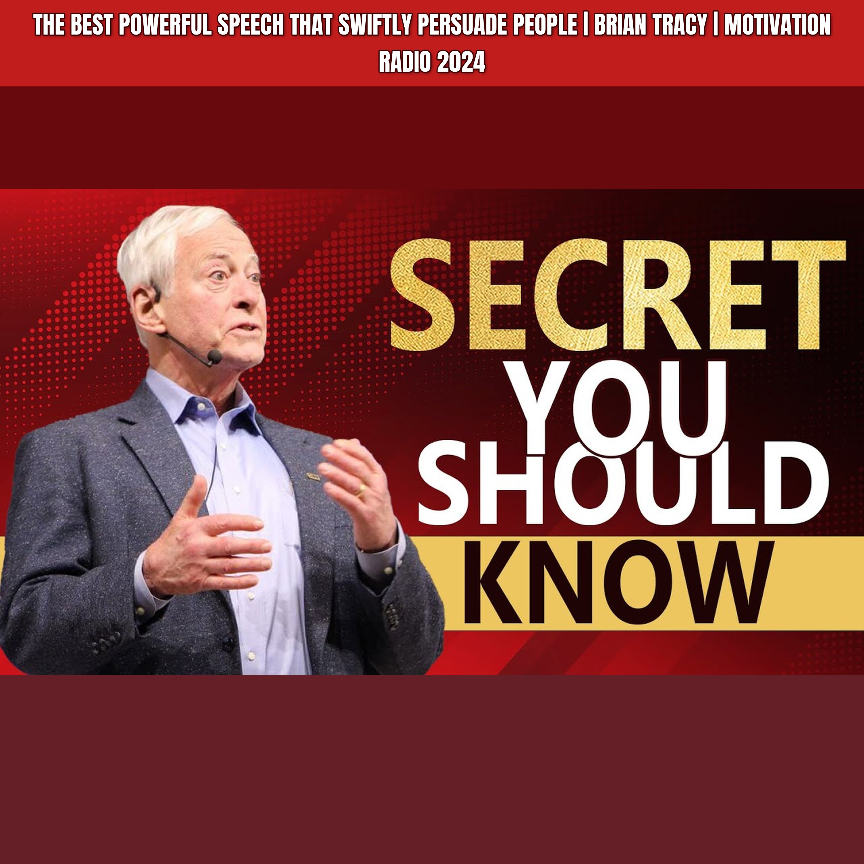 The Best Powerful Speech That Swiftly Persuade People | Brian Tracy | Motivation Radio 2024