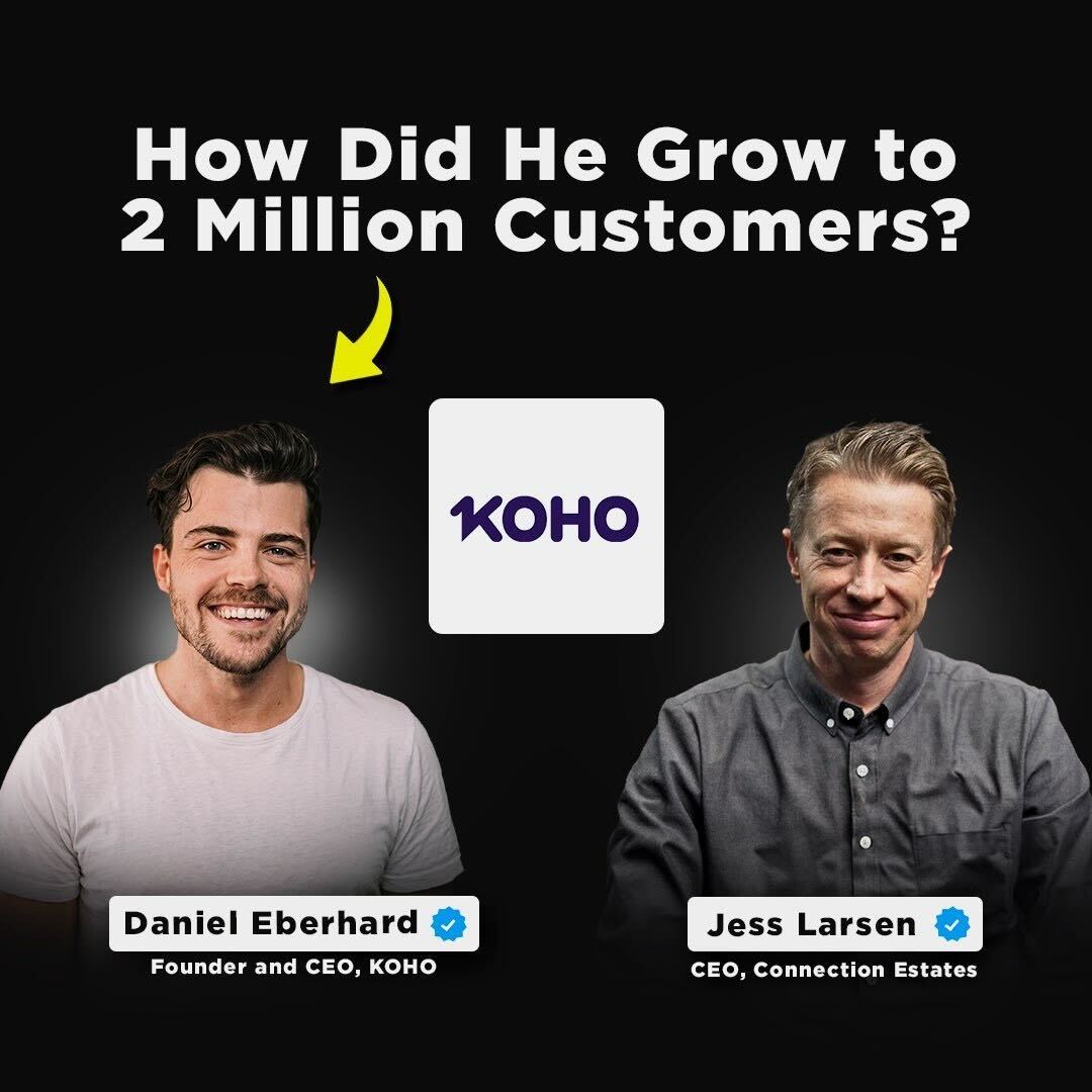 How Did He Grow to 2 Million Customers? | KOHO Co-Founder and CEO, Daniel Eberhard