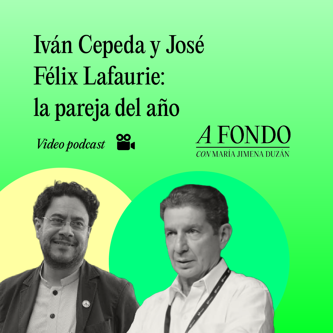 Iván Cepeda y José Felix Lafaurie: La pareja del año.