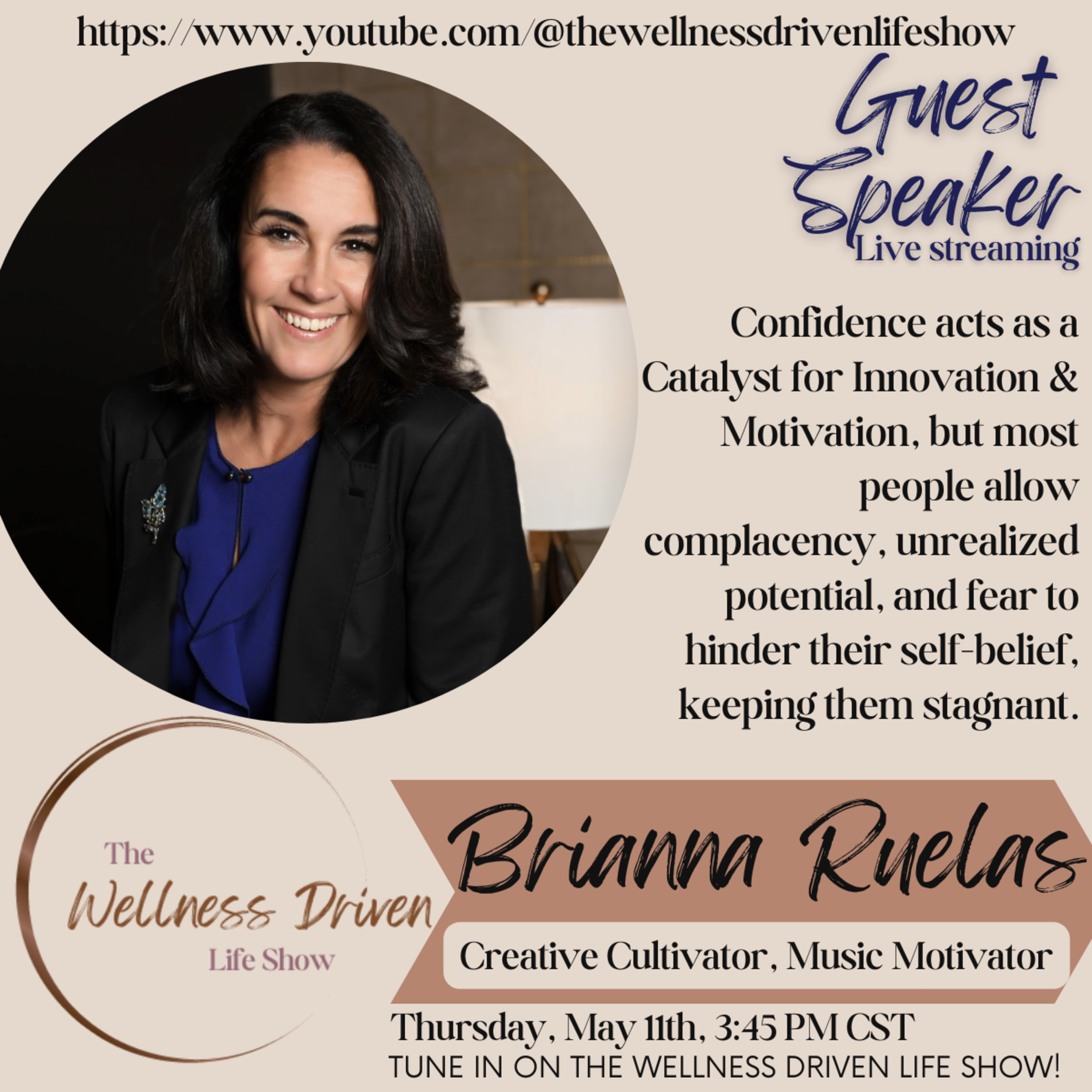 Music & Motivation: Unlocking Brilliance with Brianna Ruelas episode artwork