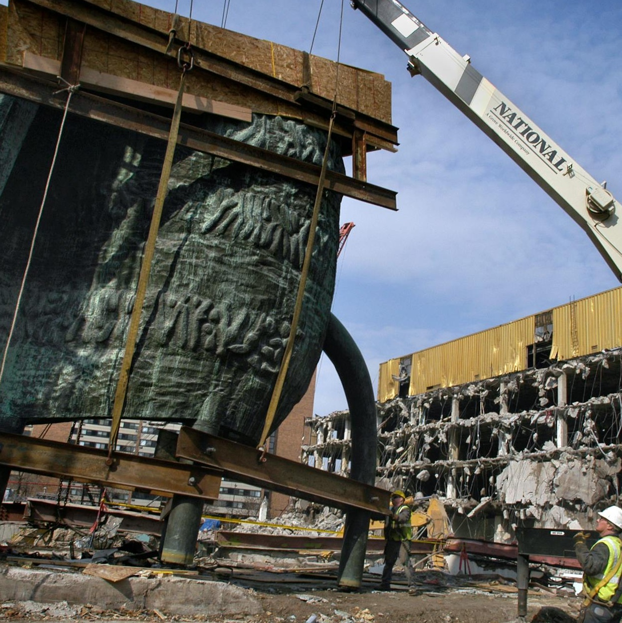 How a 13-ton piece of public art no one wanted found a Minnesota home