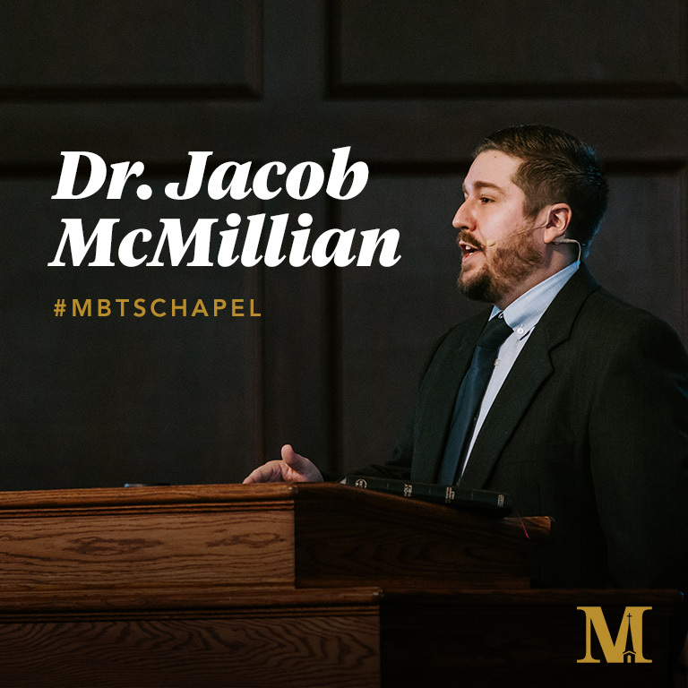 Chapel with Dr. Jacob McMillan - January 29, 2025