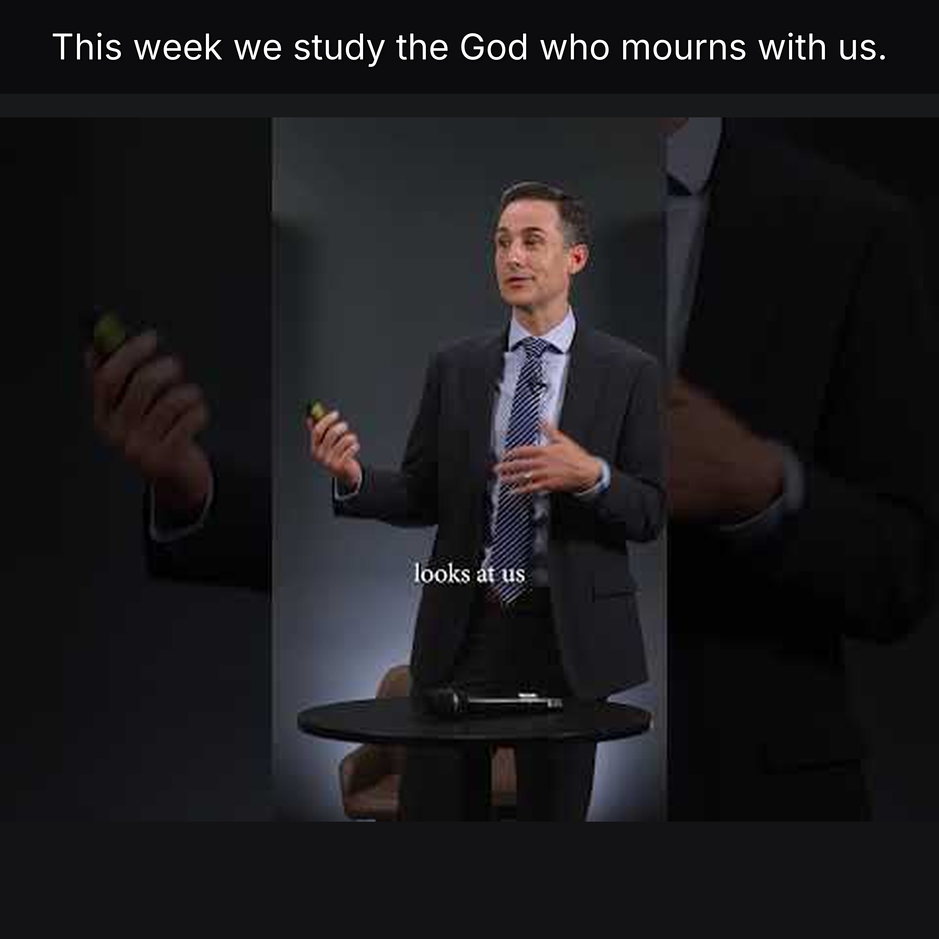 This week we study the God who mourns with us. episode artwork