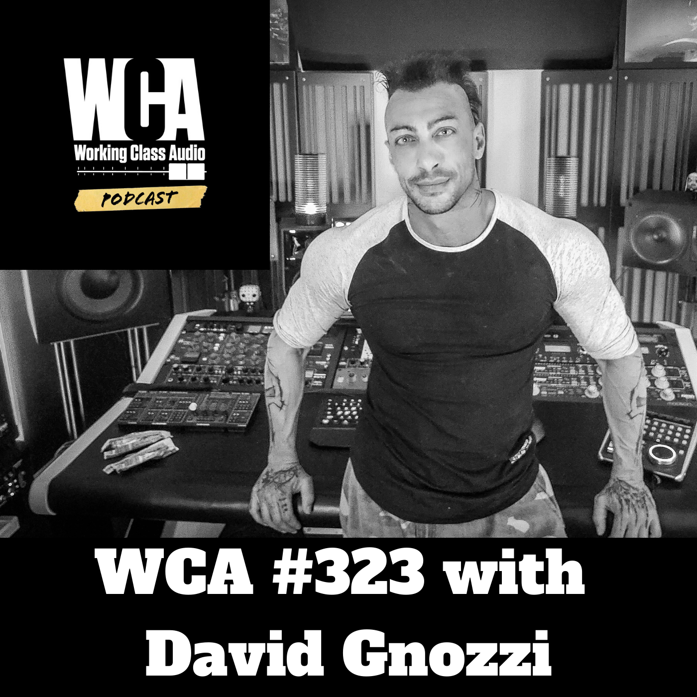 WCA #323 with David Gnozzi - MixBusTV, Bodybuilding, Horror Movies, Marvel Comics, and Knowing Your Limits