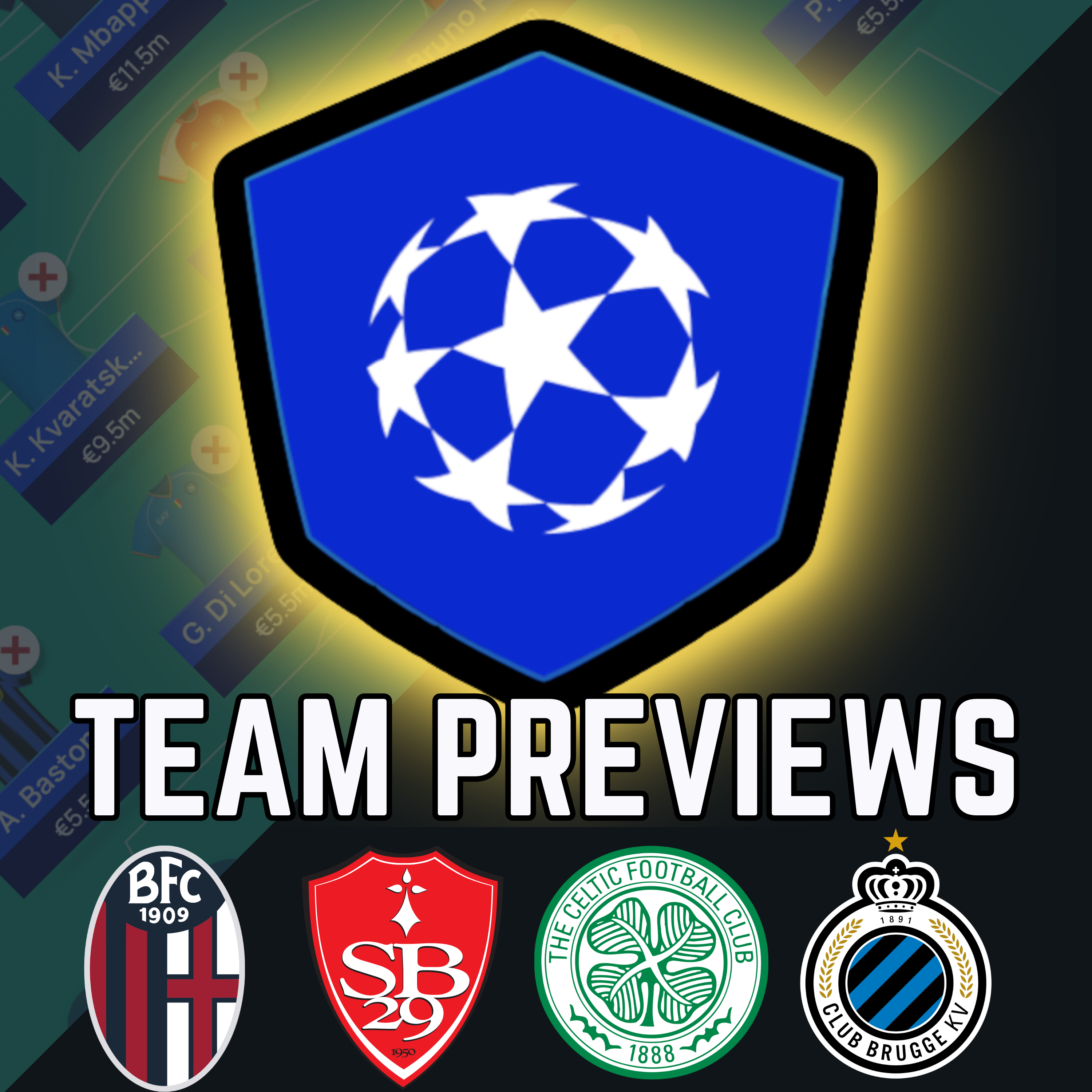 Team Previews: Bologna, Brest, Celtic, Club Brugge episode artwork