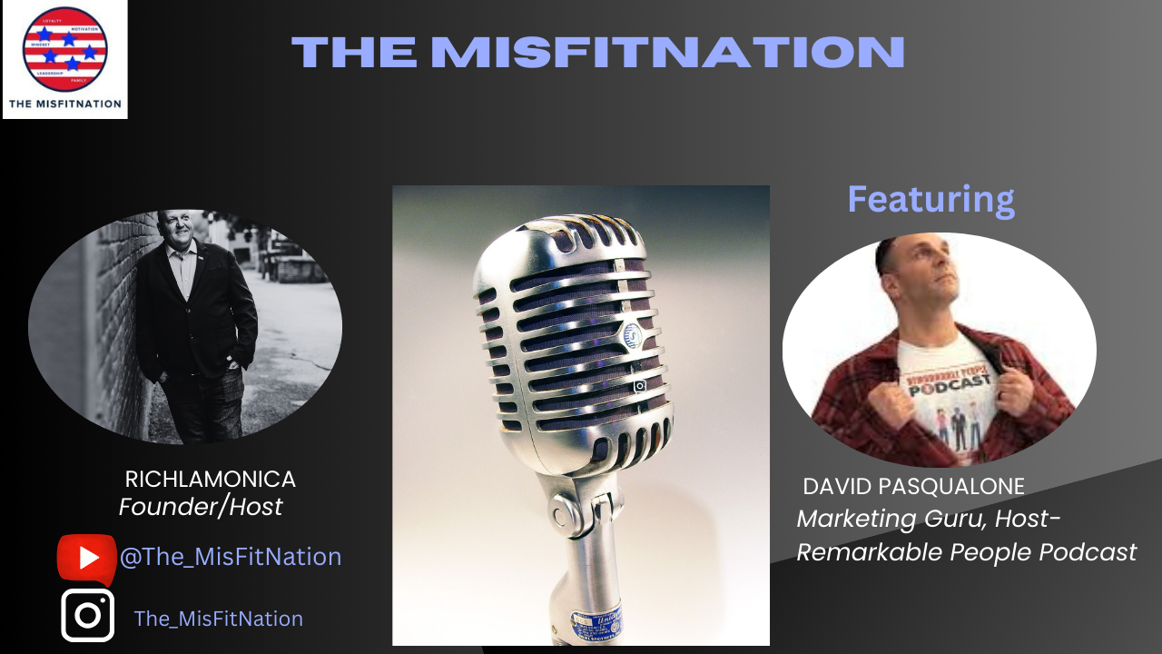 David Pasqualone on Purpose, Leadership & Remarkable Personal Growth