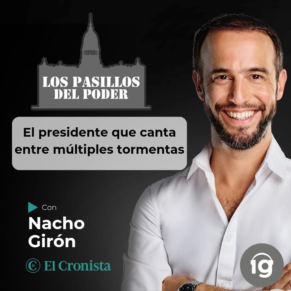 El presidente que canta entre múltiples tormentas