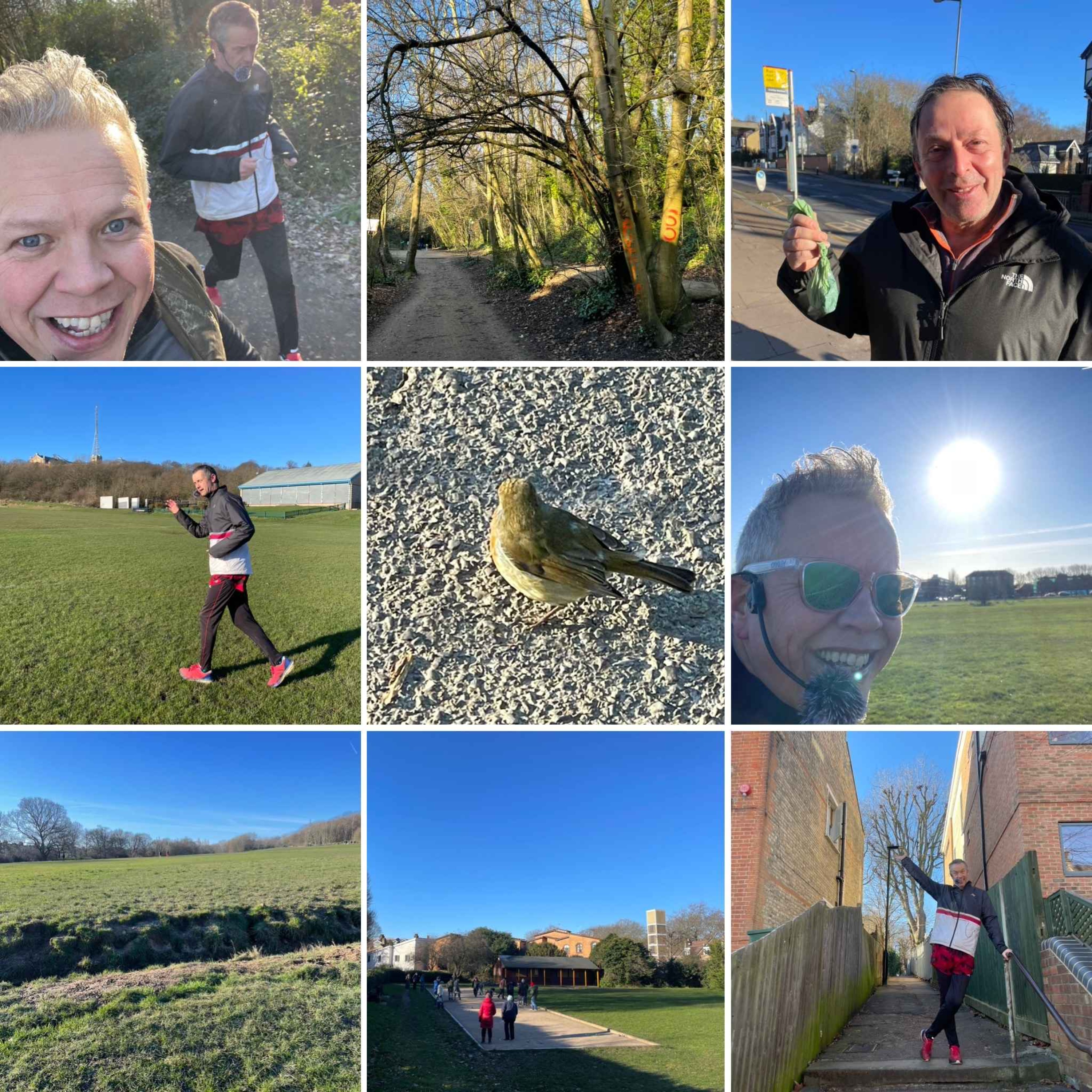 Blue Skies On Blue Monday