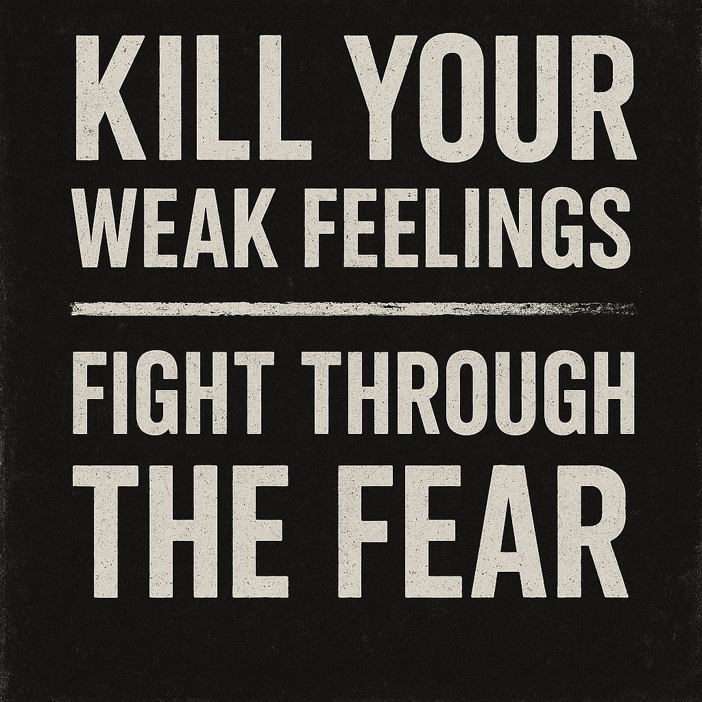 KILL YOUR WEAK FEELINGS. FIGHT THROUGH THE FEAR - Motivational Speech | Morning Reset