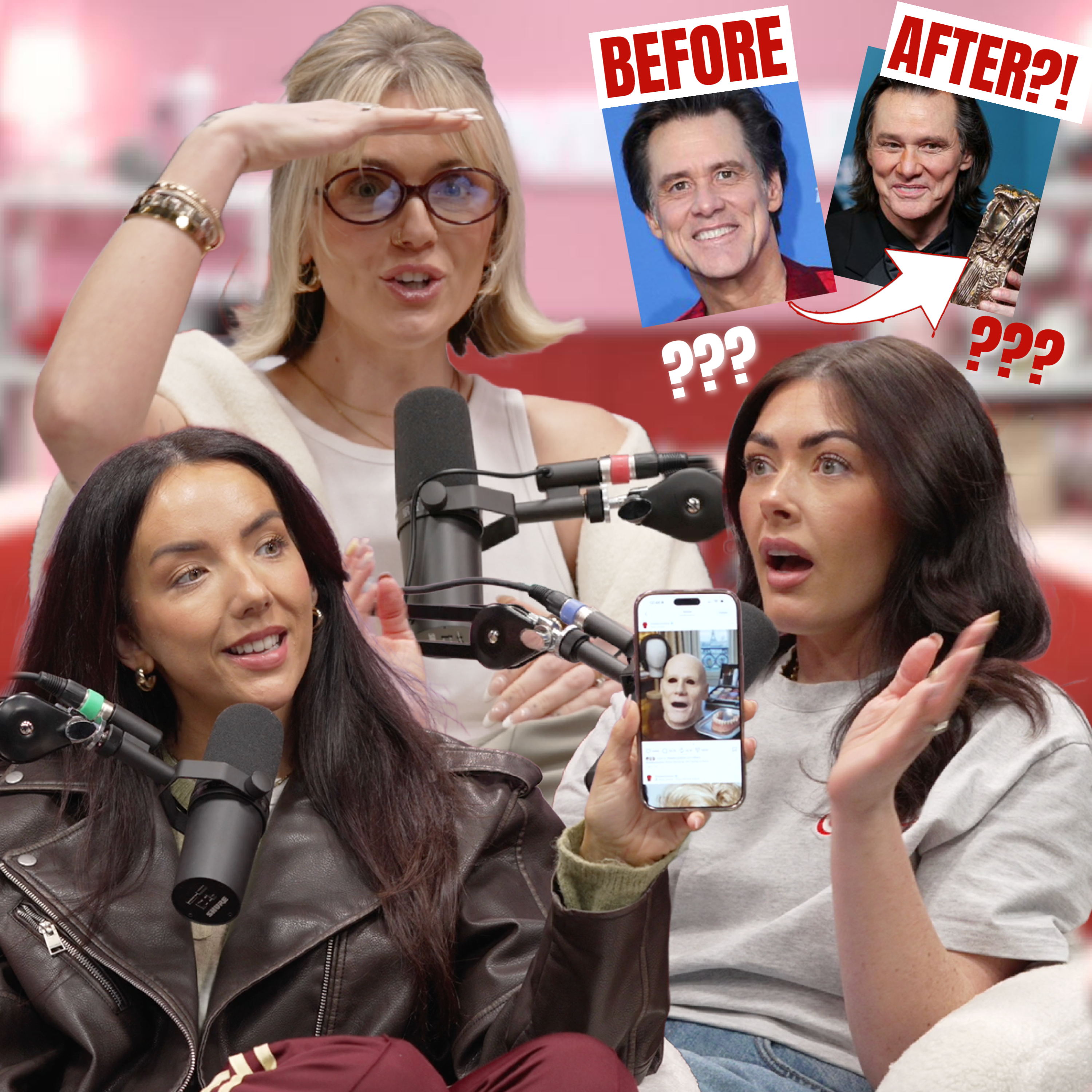 WE'RE A BIT WARY OF THE NEW JIM CARREY! (kinda scary)