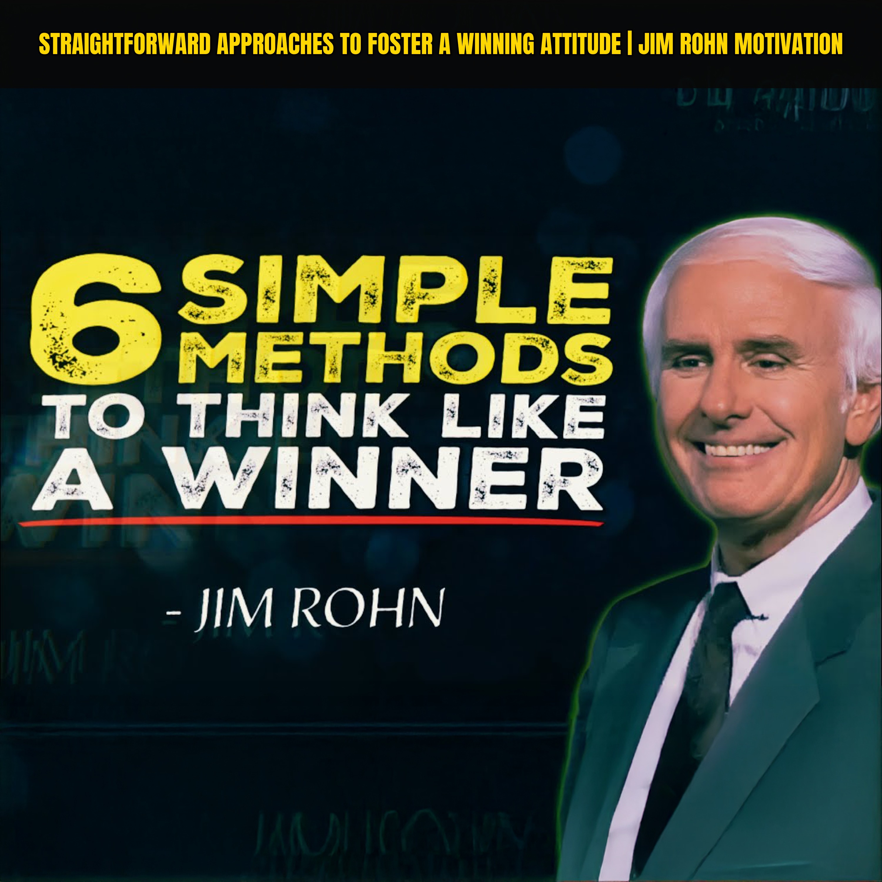 Straightforward Approaches to Foster a Winning Attitude | Jim Rohn Motivation