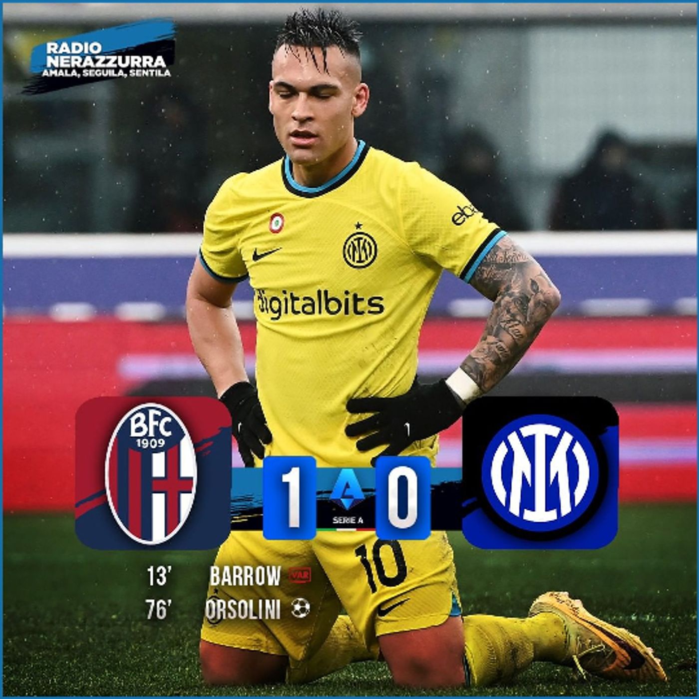 Post Partita - Bologna - Inter 1-0 - 26/02/2023 episode artwork