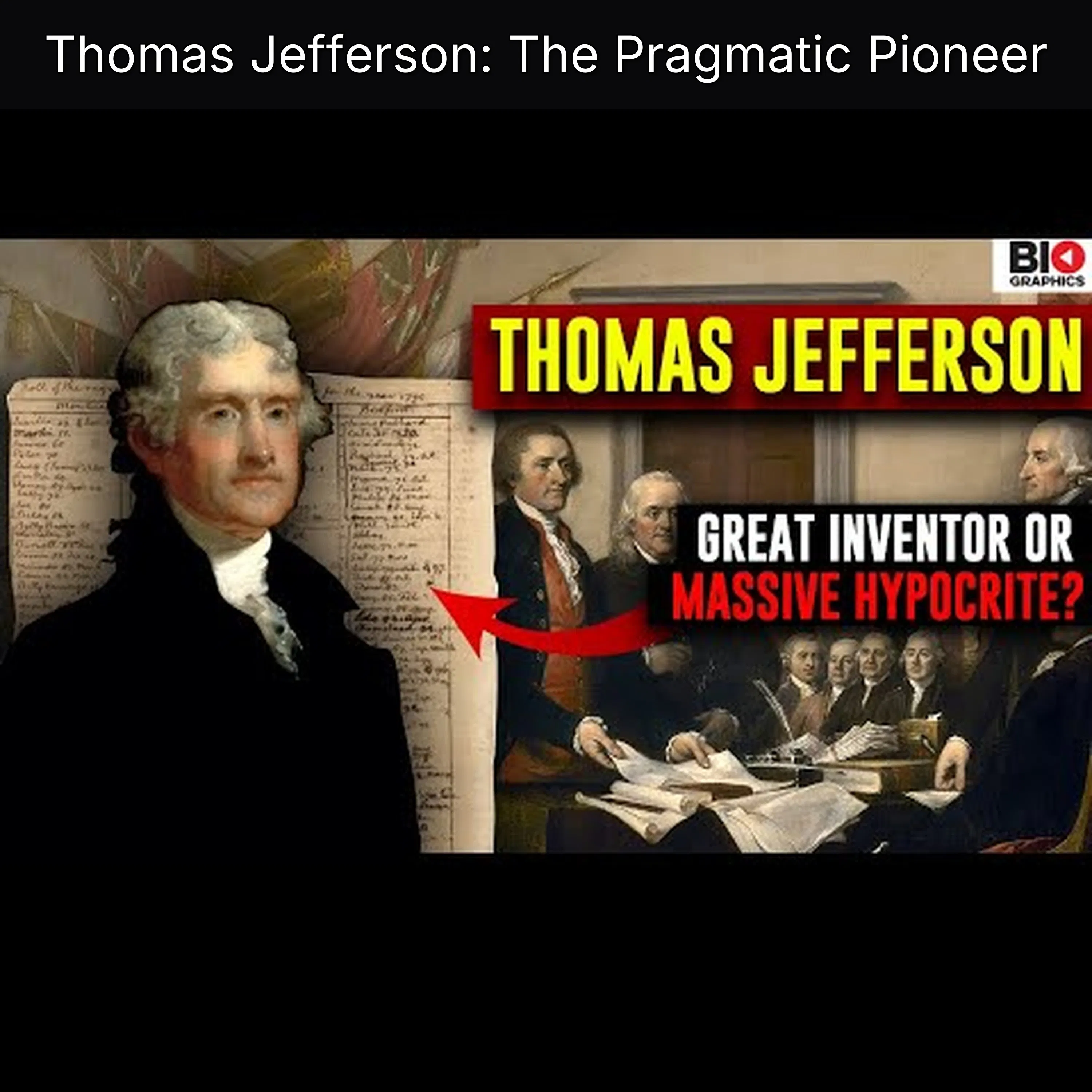 Thomas Jefferson: The Pragmatic Pioneer