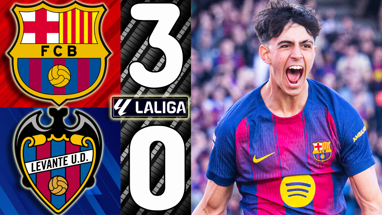 🎥 Barcelona vs. Levante [3-0] - Match Review (La Liga 2025/2026)