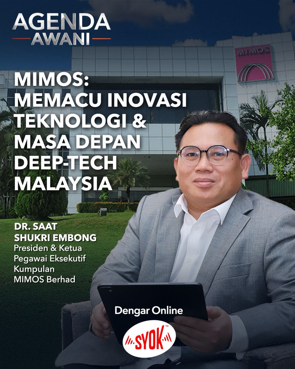 Agenda AWANI: MIMOS | Memacu Inovasi Teknologi & Masa Depan Deep-Tech Malaysia