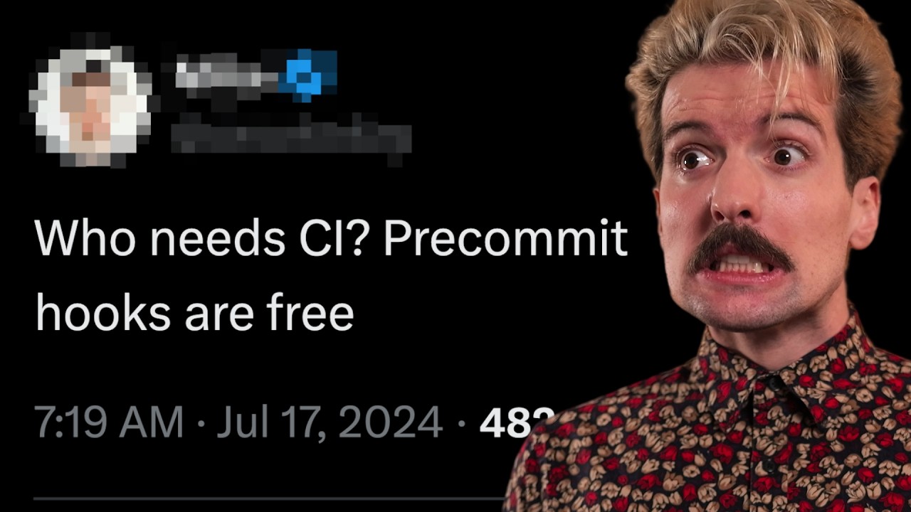 The dangers of precommit hooks | Theo - t3․gg