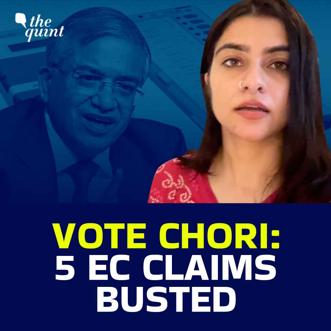 Fact Checking Election Commission's Press Briefing on 'Vote Chori' and SIR | The Quint episode artwork
