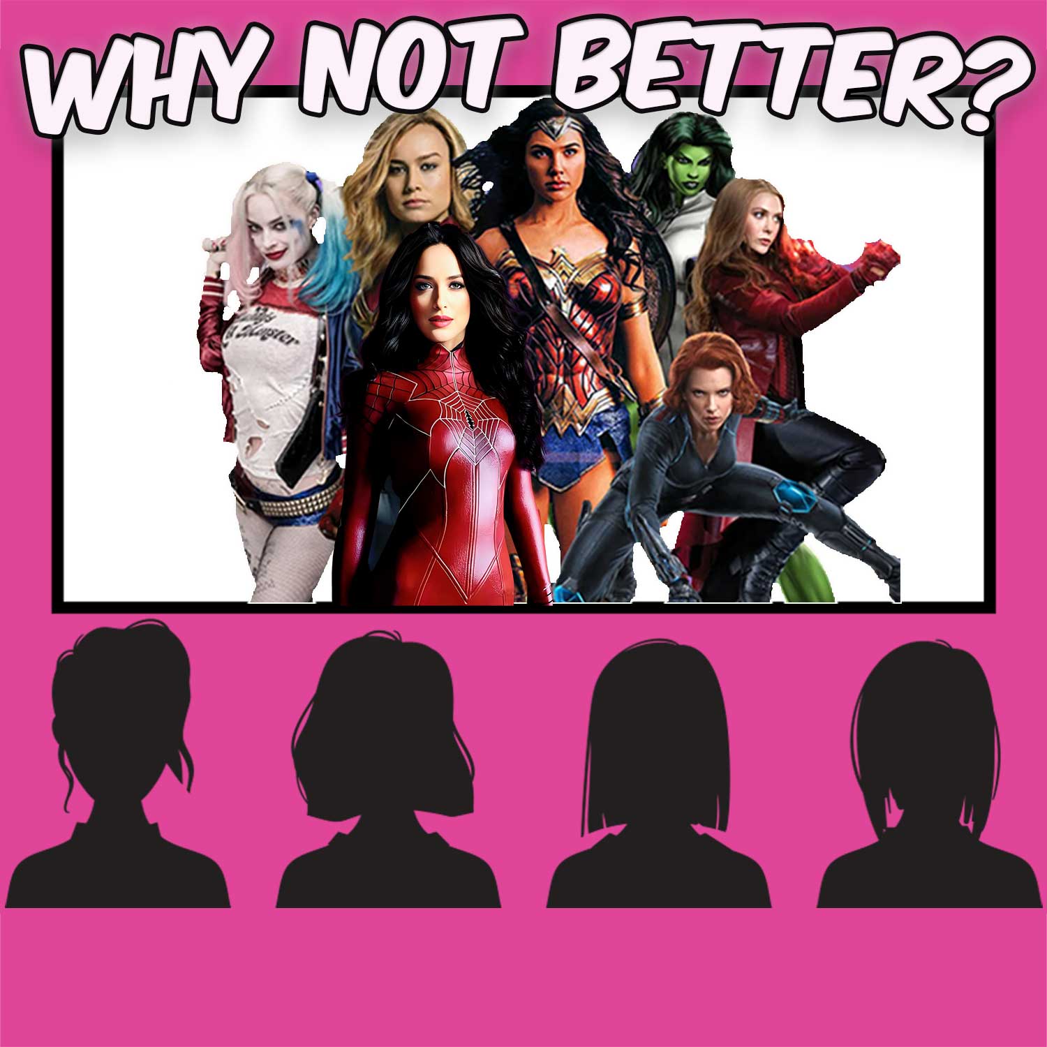 FEMALE SUPERHERO MOVIES- Why Aren't They Better? (Female Film Critics Panel 51) episode artwork