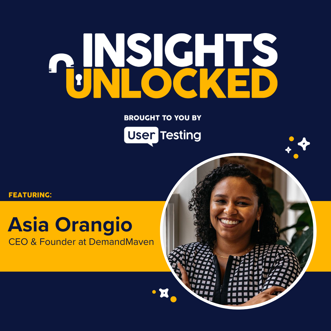 Unlocking SaaS growth with fast, focused customer research with Asia Orangio
