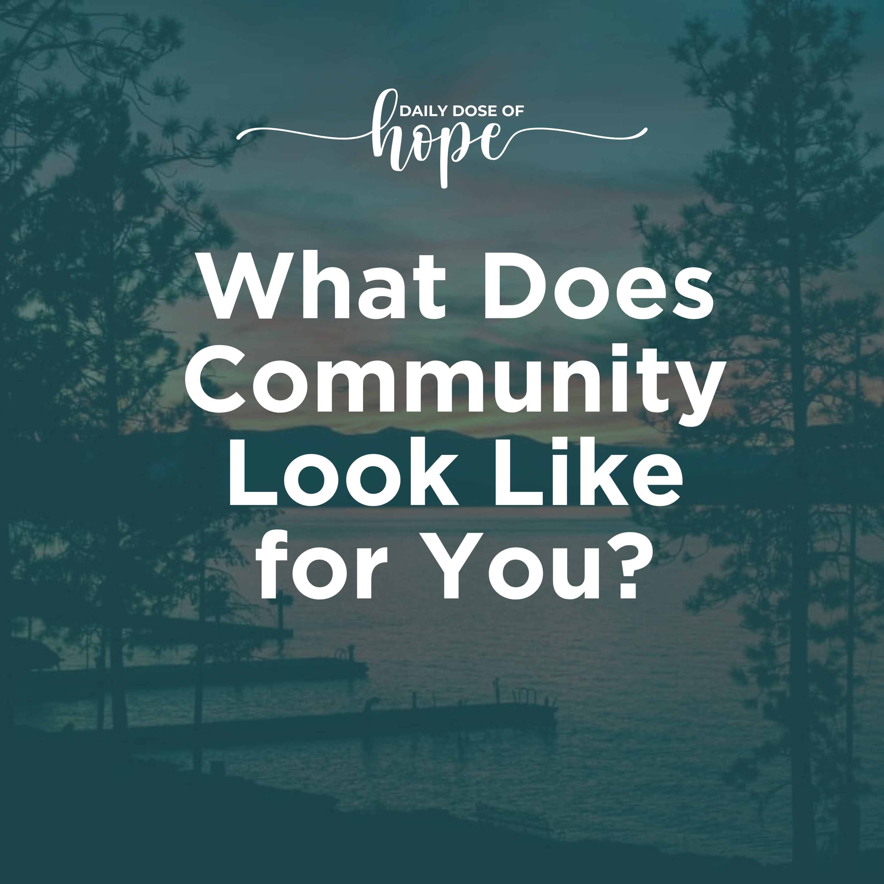 What Does Community Look Like for You? EP 369 episode artwork