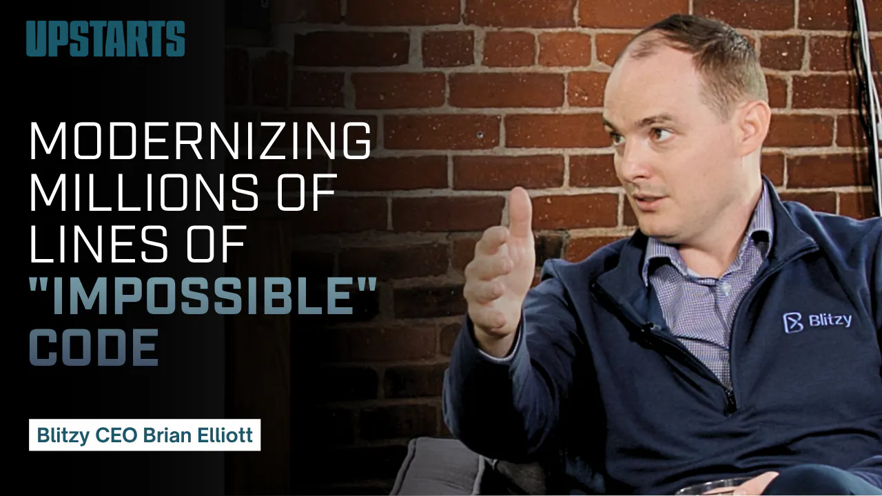 Blitzy's Brian Elliott: Cursor And Claude Code Are Looking At Your Enterprise Code ‘Through A Straw’ episode artwork