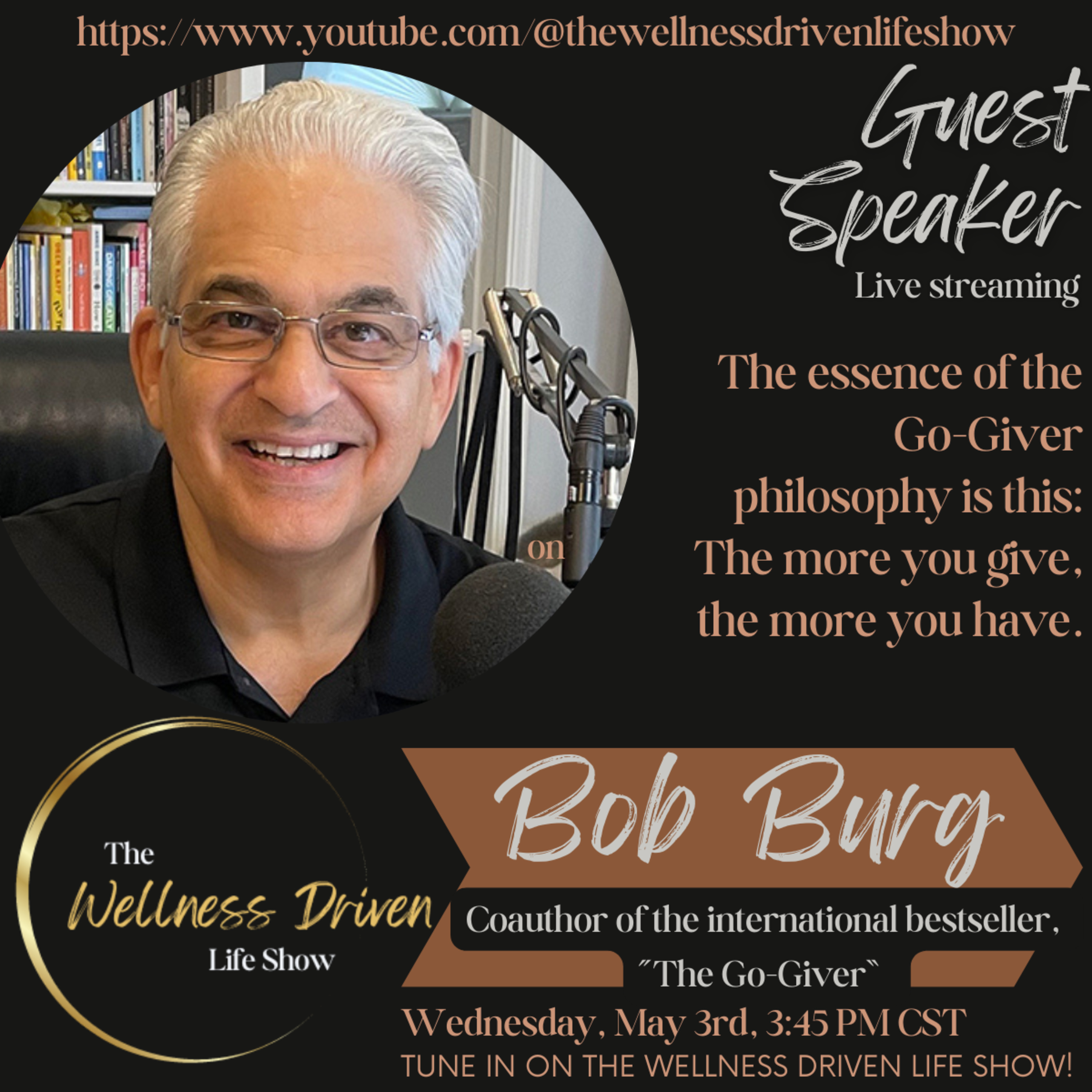 Unleash the Secrets of Success: The Go-Giver Philosophy with Bob Burg episode artwork