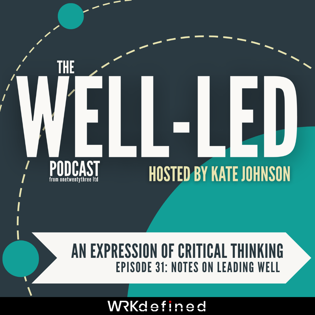 An expression of critical thinking episode artwork