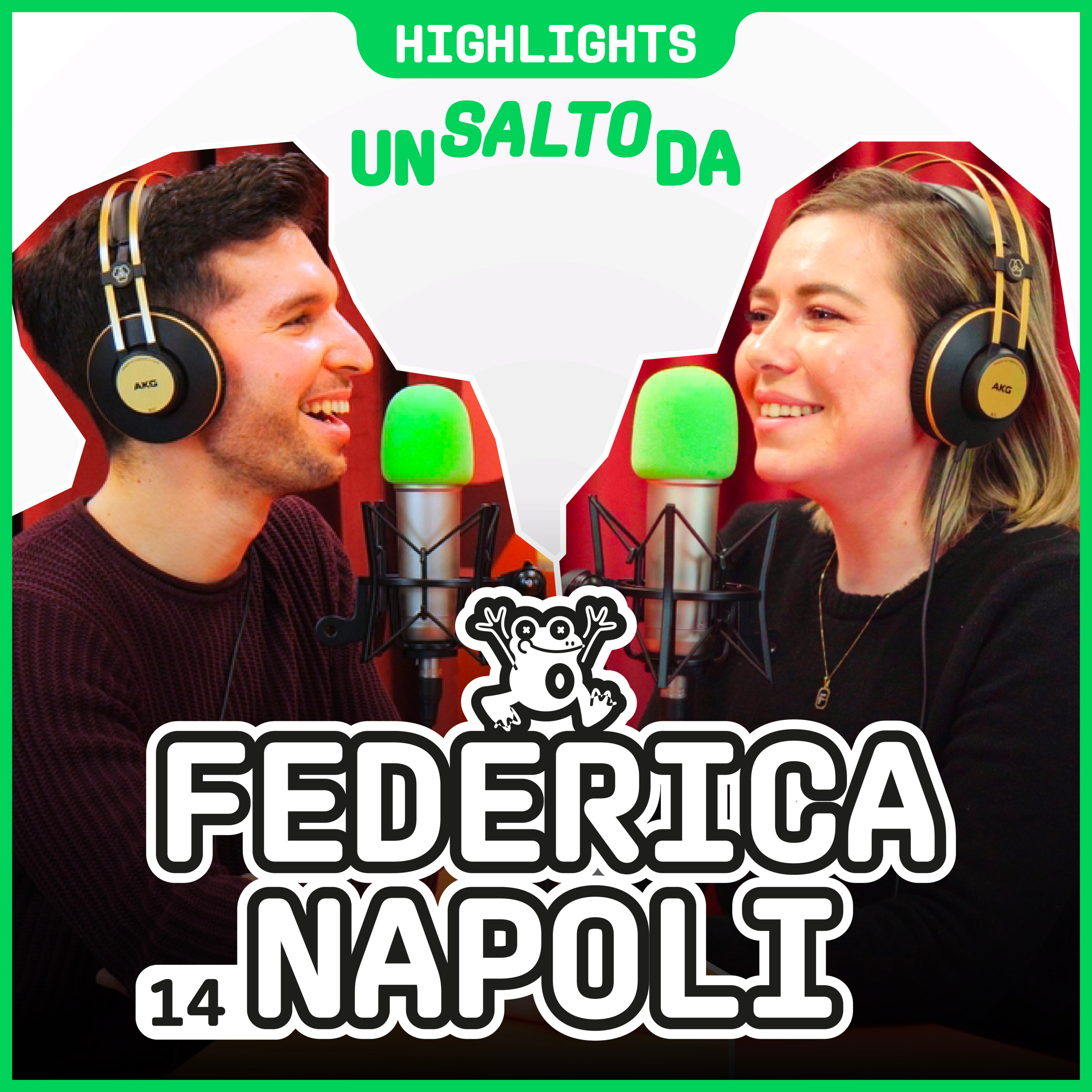 "IL PAGANTE, LA STORIA DA 0 AI BRANI DI SUCCESSO": Un Salto Da FEDERICA NAPOLI | highlights episode artwork