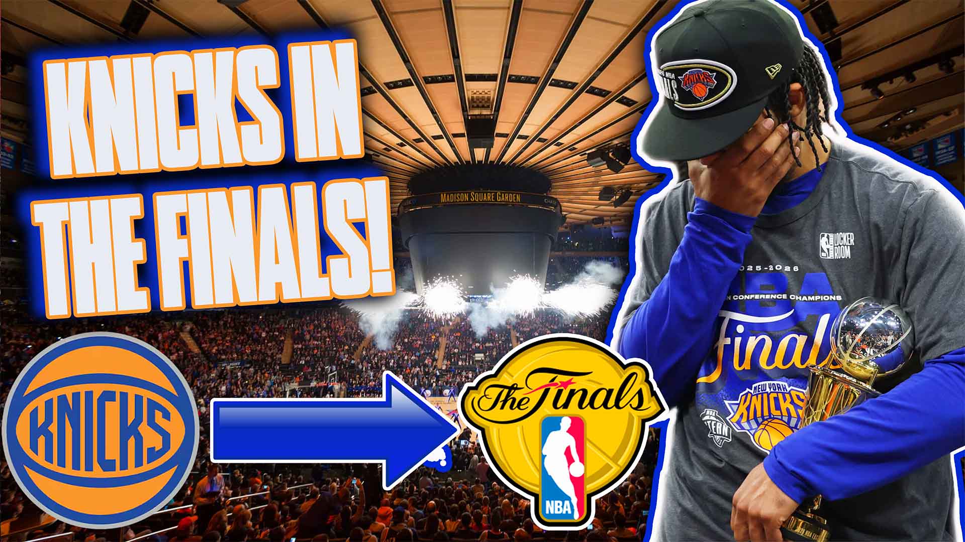 THE NEW YORK KNICKS ARE GOING TO THE NBA FINALS! episode artwork