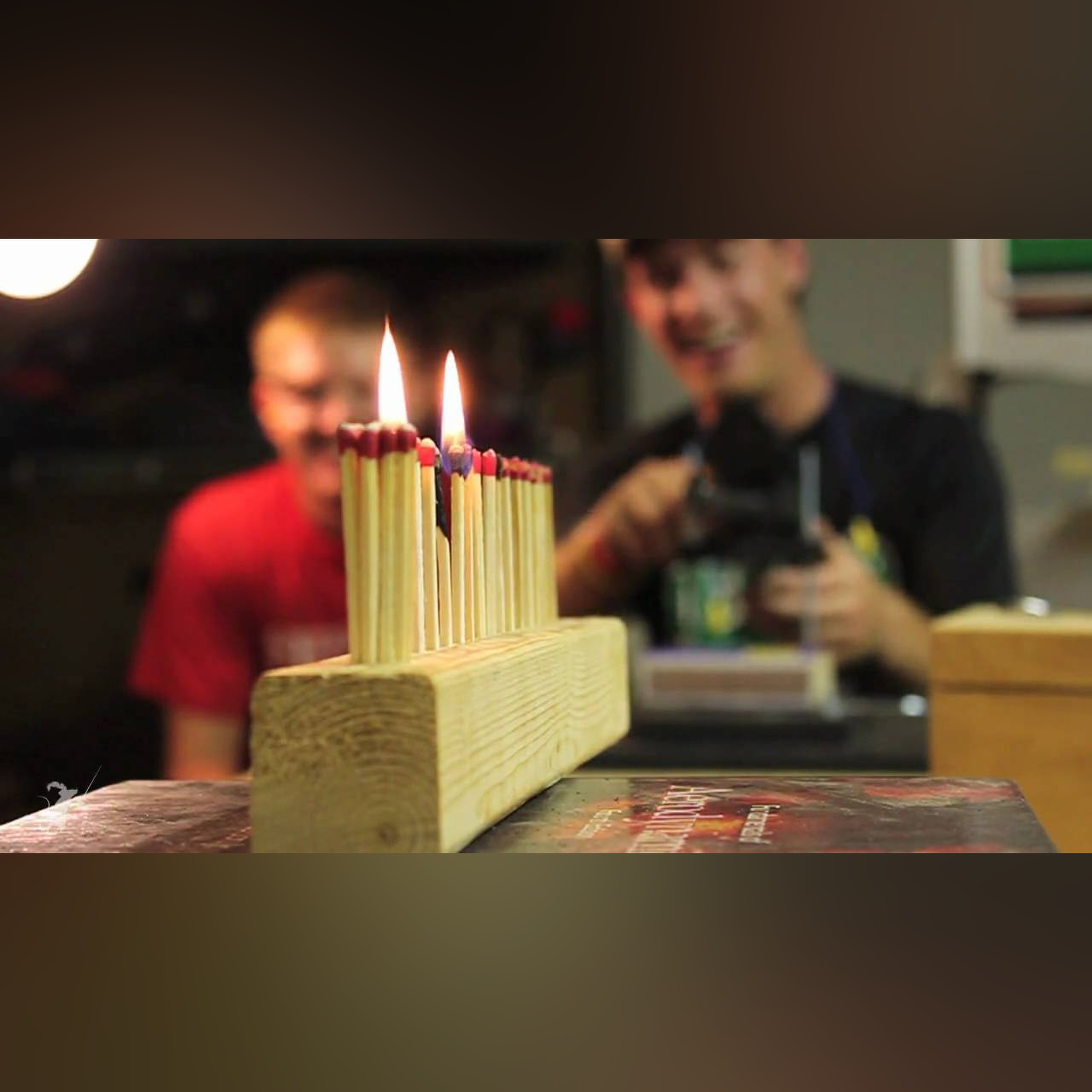 How to light multiple matches with a single bullet
