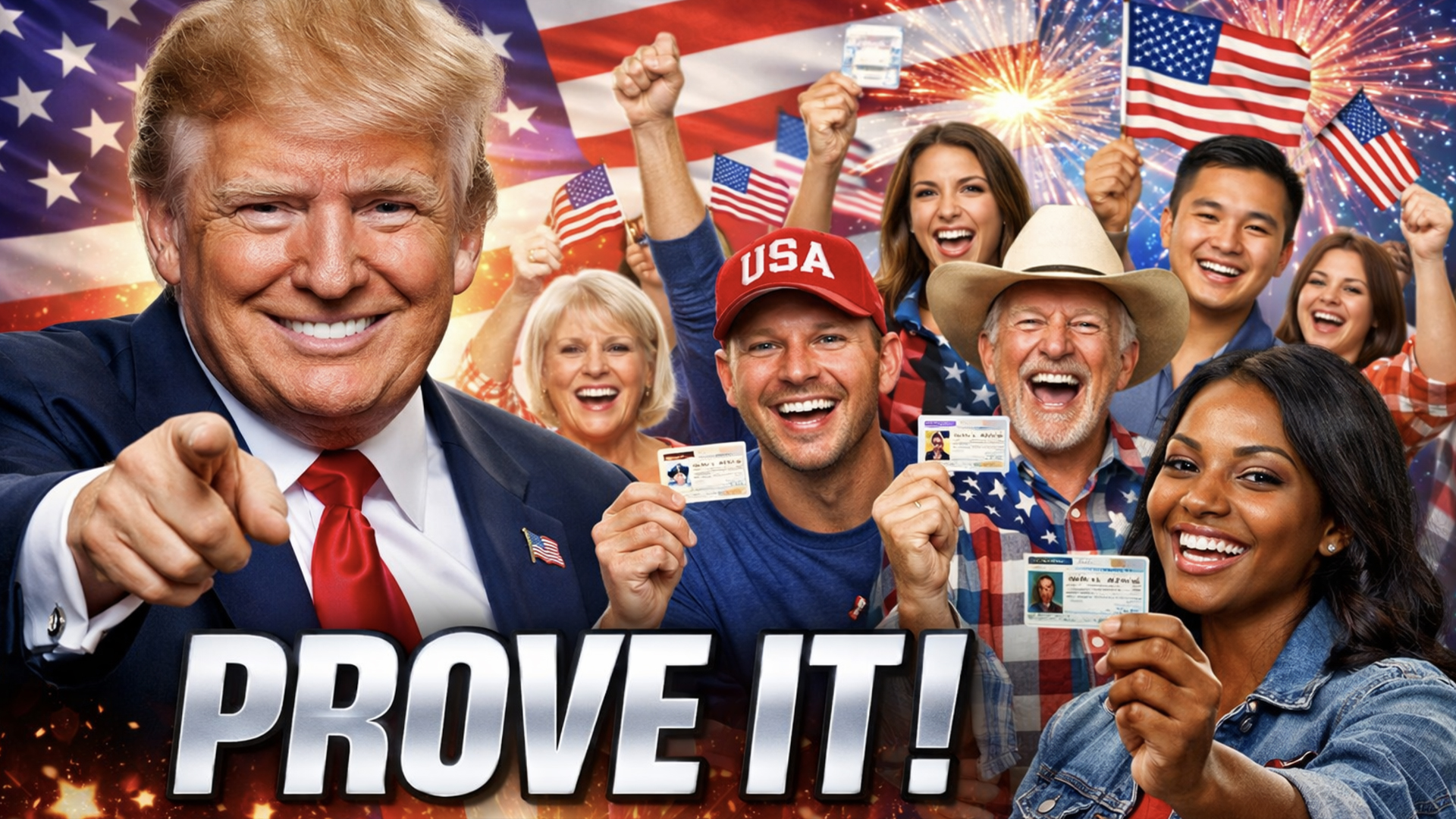 America LOVES Voter ID! Democrats Meltdown!