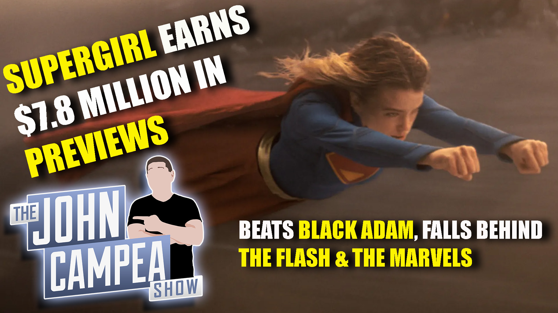 Supergirl Earns $7.8 Million In Previews, Pixar Execs Want Ratatouille 2 - The John Campea Show