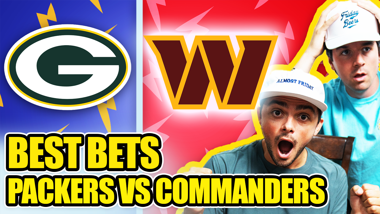 Best Bets for Thursday Night Football (Packers vs Commanders)