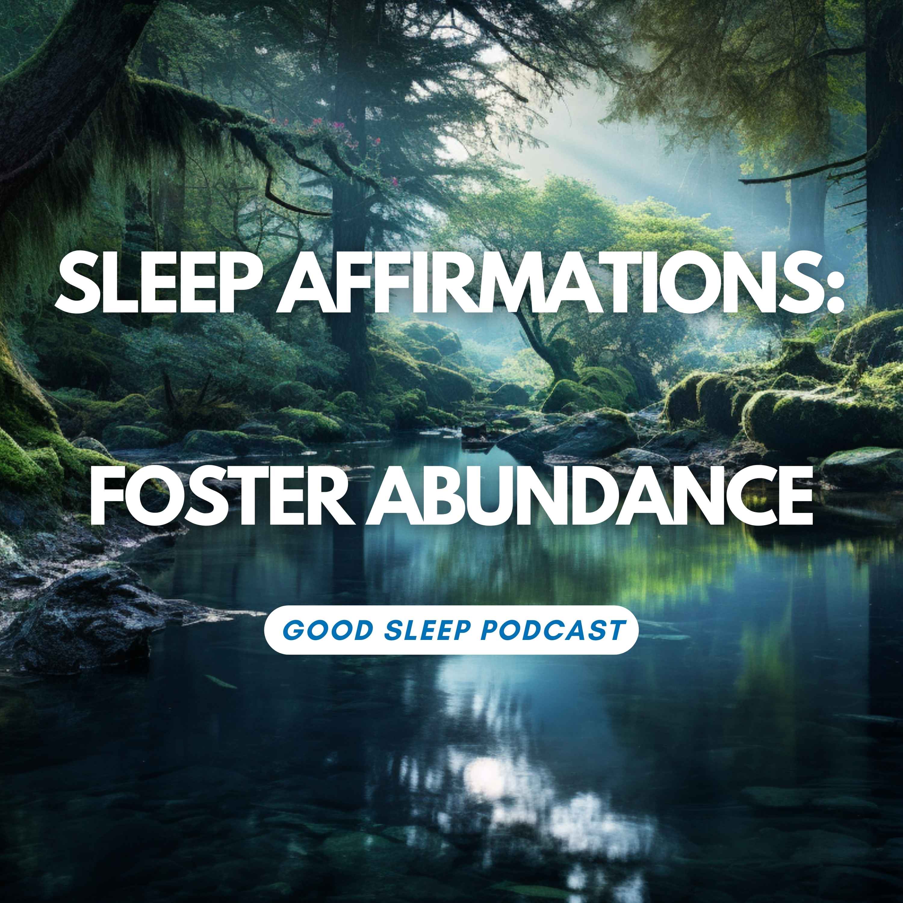 WITH MUSIC - Financial Anxiety Relief: Sleep Affirmations for Peace of Mind