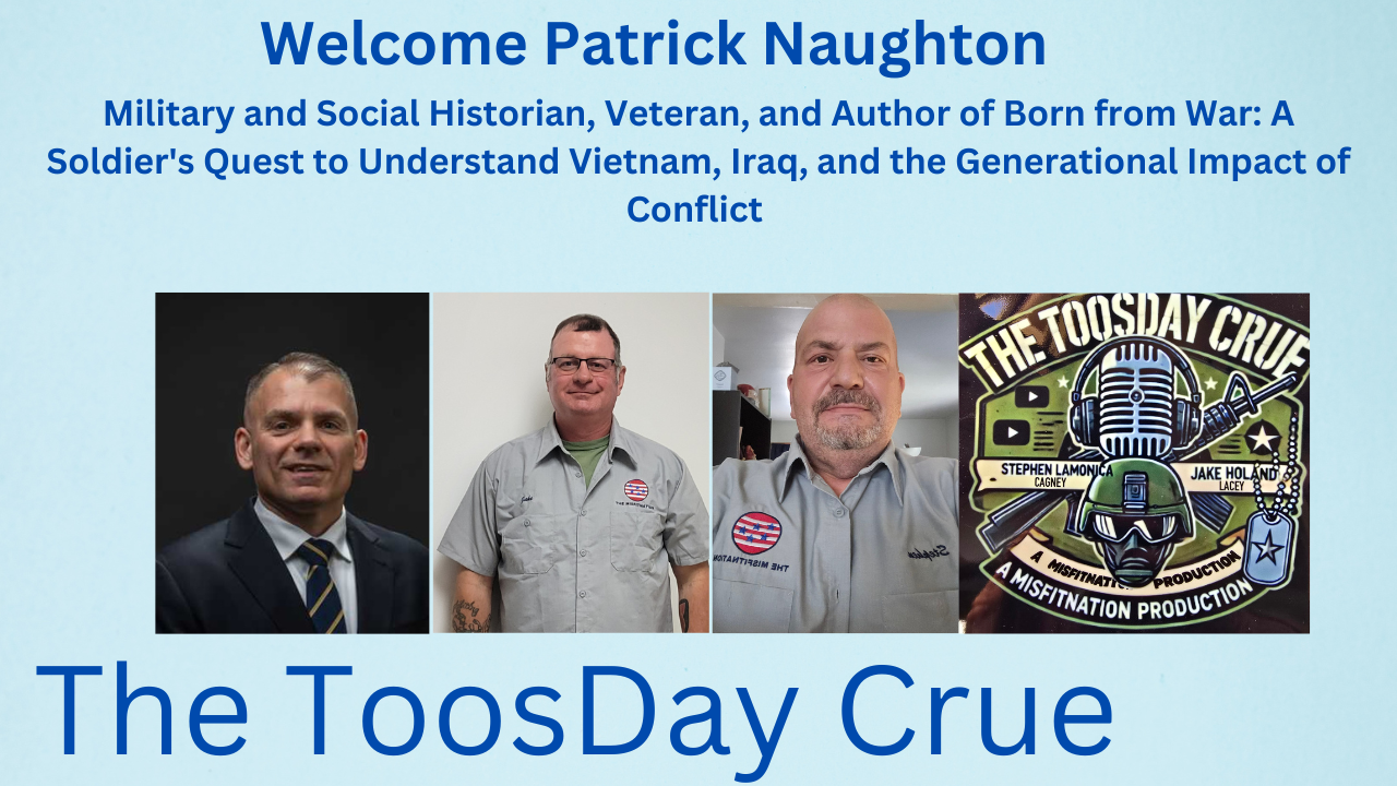 Born from War: Patrick Naughton Breaks Down Leadership, Legacy, and Lessons from the Battlefield