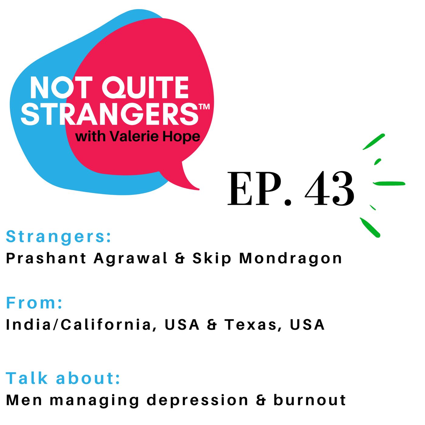 Men Managing Depression & Burnout | Ep. 43 NQS | Valerie Hope episode artwork