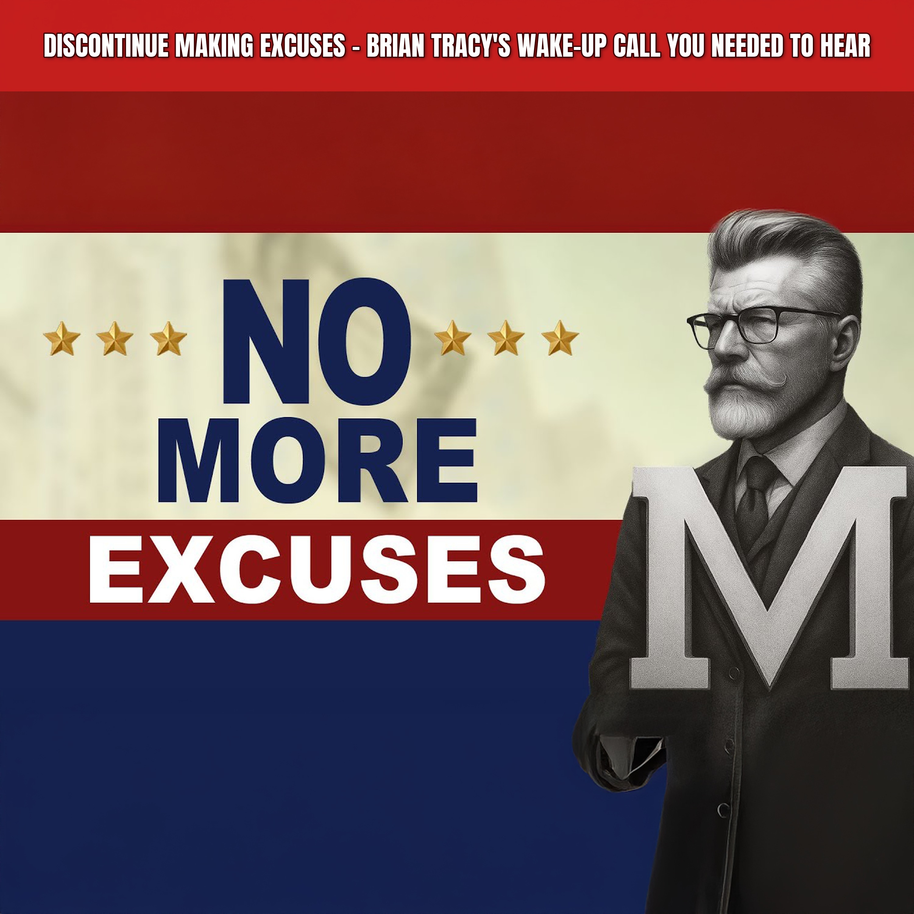Discontinue Making Excuses – Brian Tracy's Wake-Up Call You Needed to Hear episode artwork
