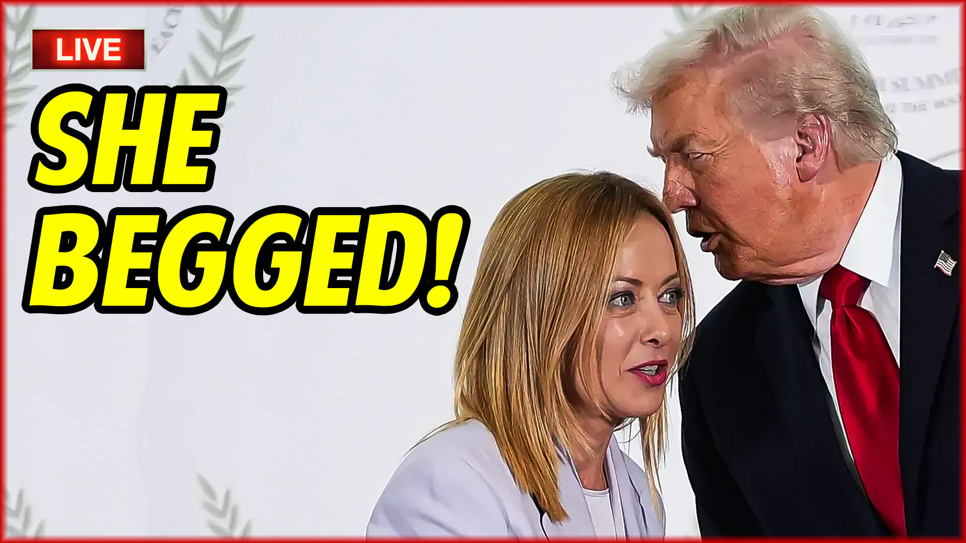 TRUMP Starts War With Italy! Meloni Calls "Baloney!" episode artwork