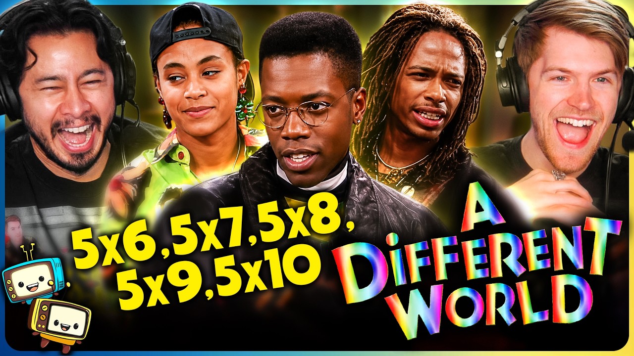 A DIFFERENT WORLD Season 5 Episodes 6-10 Reaction! | Jasmine Guy, Kadeem Hardison, w/ Jaby Koay episode artwork