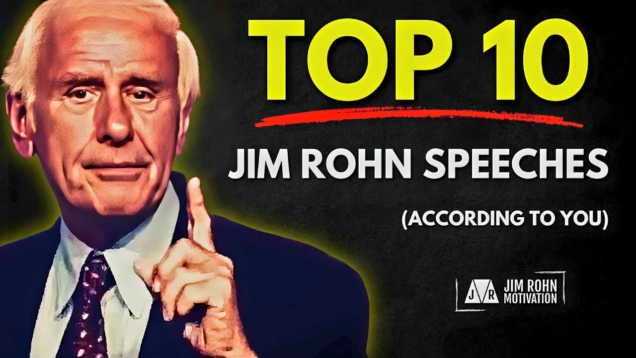 Top 10 Jim Rohn Speeches According To You | Jim Rohn Motivation